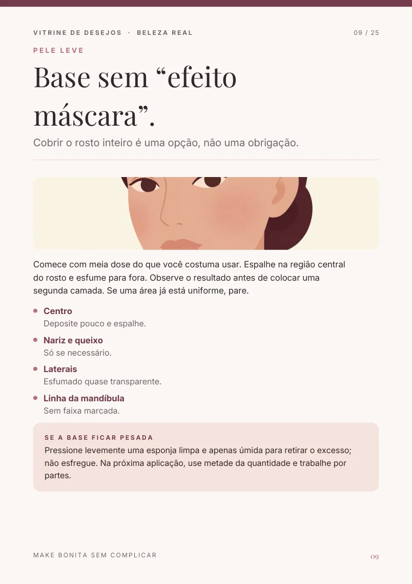 Página 9: base sem efeito máscara